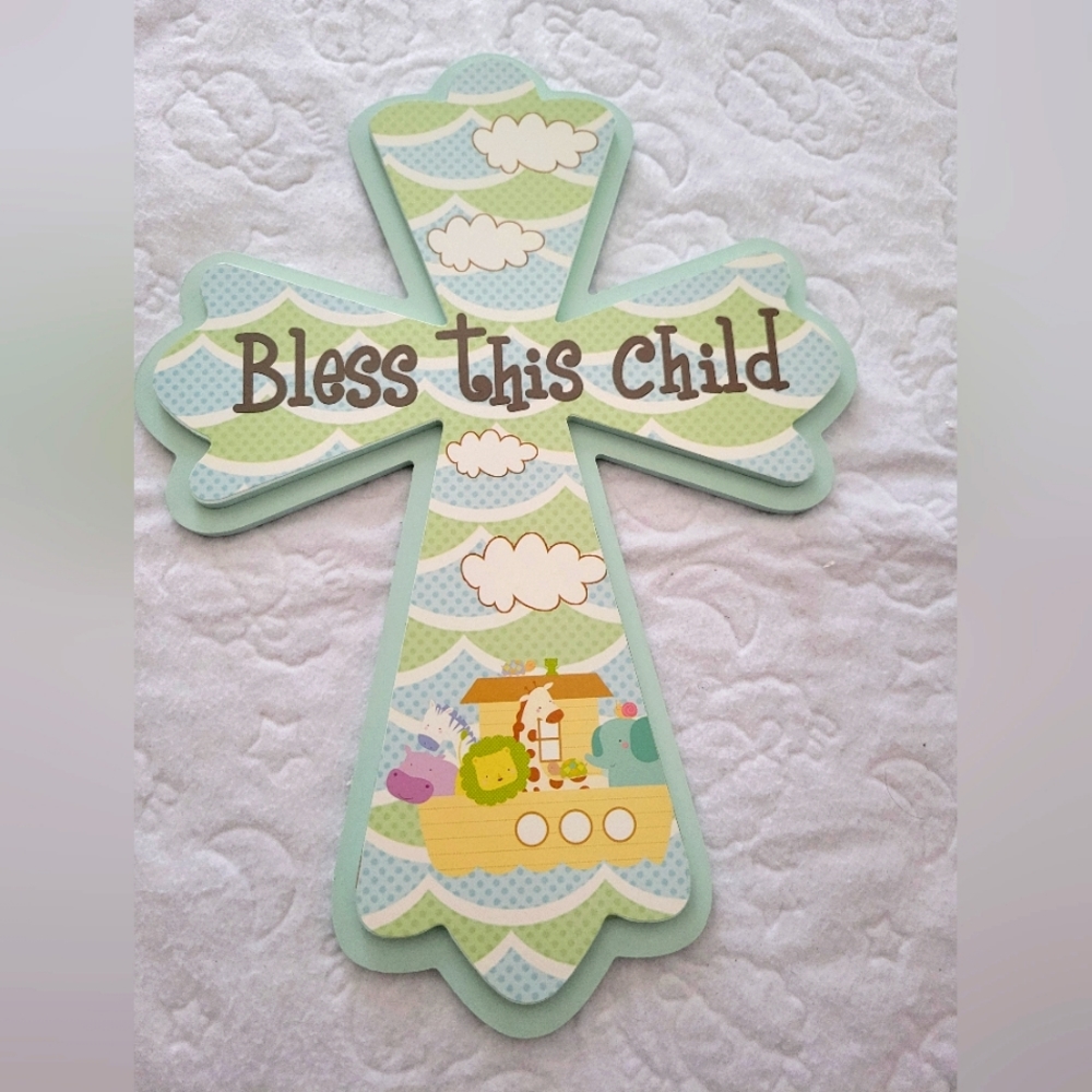 Brand new cross decor for baby room
